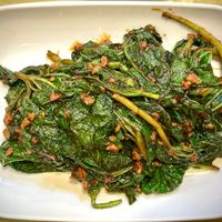 Sweet Potato Leaves   at Qi Fu Healthy Park VegeHouse 7 福健康素食园 in Skudai