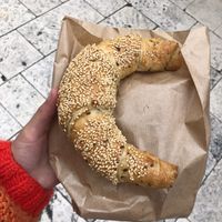 salty croissant  at Kruscic in Split