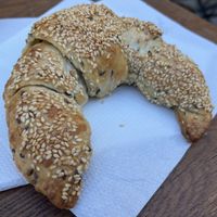Multi seed croissant   at Kruscic in Split
