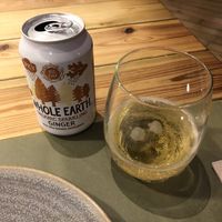 Ginger lemonade  at BodhiGreen Vegetariano in Alicante