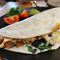Lucky luke burrito at BodhiGreen Vegetariano in Alicante