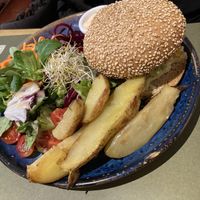Burger  at BodhiGreen Vegetariano in Alicante