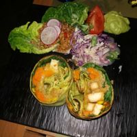 plato at BodhiGreen Vegetariano in Alicante