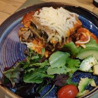 Lasagna at BodhiGreen Vegetariano in Alicante