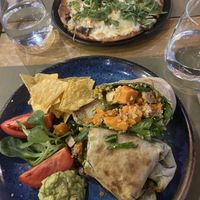 Vegan burrito (without cheese)  at BodhiGreen Vegetariano in Alicante