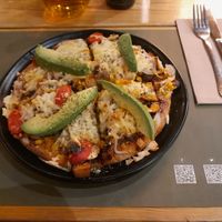 Pizza at BodhiGreen Vegetariano in Alicante