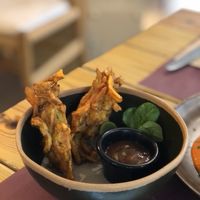  Pankoras  at BodhiGreen Vegetariano in Alicante