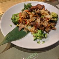 Asian noodles at BodhiGreen Vegetariano in Alicante