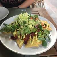 Nachos at BodhiGreen Vegetariano in Alicante