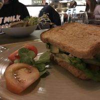 Piramide toast  at BodhiGreen Vegetariano in Alicante