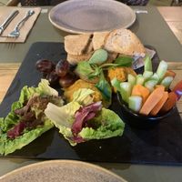 Pate selection at BodhiGreen Vegetariano in Alicante