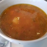 Sopa de raíces at Purolove Vegan Gourmet in Panama City