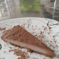 Chocolate cheesecake  at Purolove Vegan Gourmet in Panama City