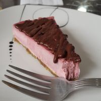 Strawberry cheesecake  at Purolove Vegan Gourmet in Panama City