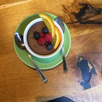 Chocolate Mousse at Henderson's Vegan in Edinburgh