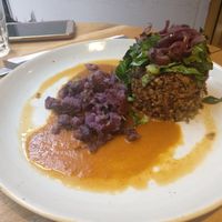 Haggis at Henderson's Vegan in Edinburgh