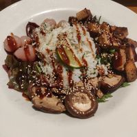 Teriyaki at Henderson's Vegan in Edinburgh