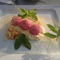 My tasty dessert at Dreilinden in St Gallen