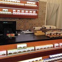 Different raw stuff to buy/take away: crackers, chips, granolas... at The Raw Deli in Prague