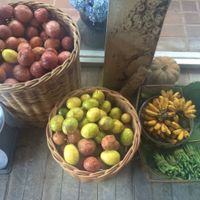 fresh produce at Malaika Secret Moksha in Sanur