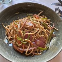 Noodles  at El Montanes in Biescas