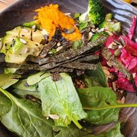 Pharmacy Bowl with quinoa at Organic Market and Food in Marbella