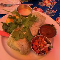 Vegan breakfast burrito (#7) at Tweet in Chicago