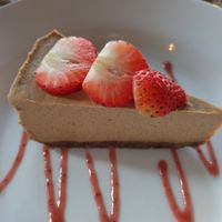 pumpkin cheesecake at Chavela Restaurant in Hollywood