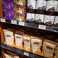 Vegan products at Homefood Food Market and Bistro in Ho Chi Minh City