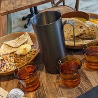 Various Bain Marie goodies at Smith & Deli in Collingwood