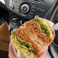 Meatball toasted sub  at Smith & Deli in Collingwood