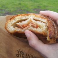 Inside the delicious croissant at Smith & Deli in Collingwood