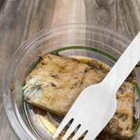 Greek fish - note the flakiness in the top left  at Smith & Deli in Collingwood