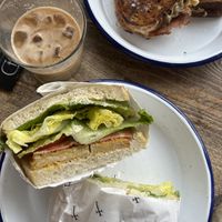 Foghorn legless (bottom) Rubenstein (top)   at Smith & Deli in Collingwood