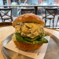 chicken salad sandwich at Smith & Deli in Collingwood