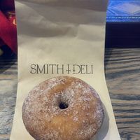 Pretty good … a bit dried out maybe fresher earlier in morning but still good   at Smith & Deli in Collingwood
