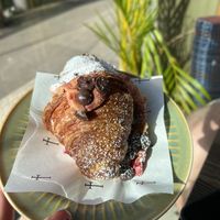 Raspberry chocolate chip croissant   at Smith & Deli in Collingwood