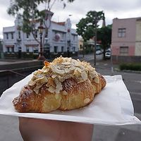 Almond Croissant at Smith & Deli in Collingwood