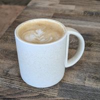 Macadamia latte at Smith & Deli in Collingwood