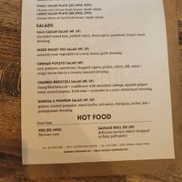 Menu Page 3 at Smith & Deli in Collingwood