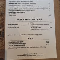 Menu Page 5 at Smith & Deli in Collingwood