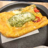 Frittata with pesto at Smith & Deli in Collingwood