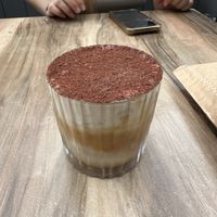 New tiramisu iced latte  at Smith & Deli in Collingwood