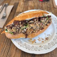 “Pork" Bahn mi was amazing   at Smith & Deli in Collingwood