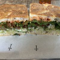 Schnitz sandwich. Was too oily    at Smith & Deli in Collingwood