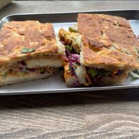 wiggum 2.0.  looking a bit sad. Pretty good, but a bit bland. at Smith & Deli in Collingwood