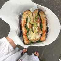 Meatball sub at Smith & Deli in Collingwood