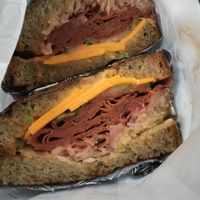The Reubenstein ($15). More filling than I expected, and so yum!! at Smith & Deli in Collingwood