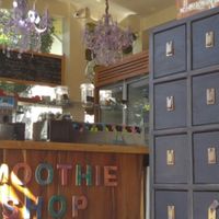 inside at Smoothie Shop in Jimbaran