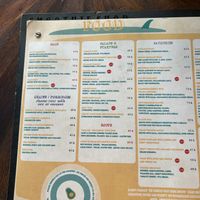 Menu June  at Smoothie Shop in Jimbaran